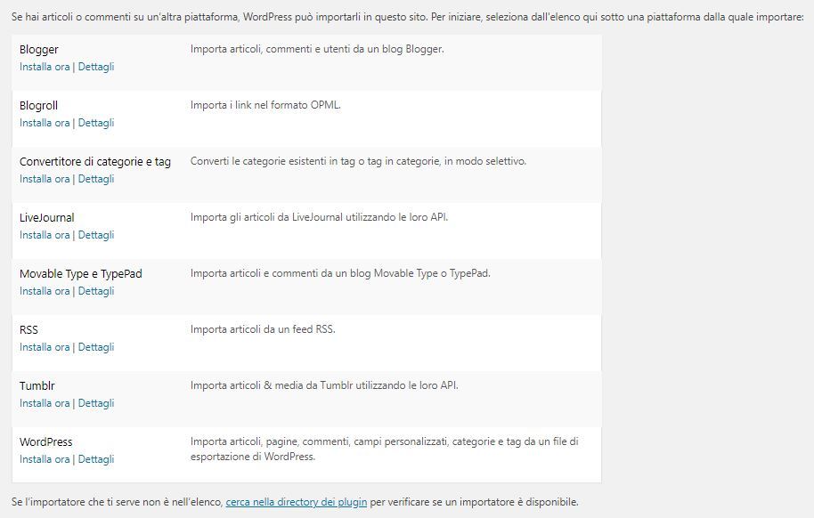import_contenuti_wordpress