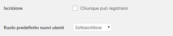 iscrizione