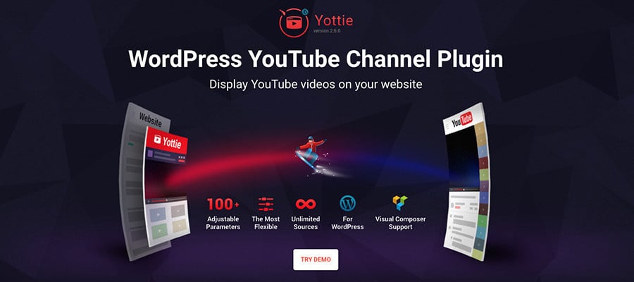 yottie-youtube-wordpress-plugin plugin YouTube