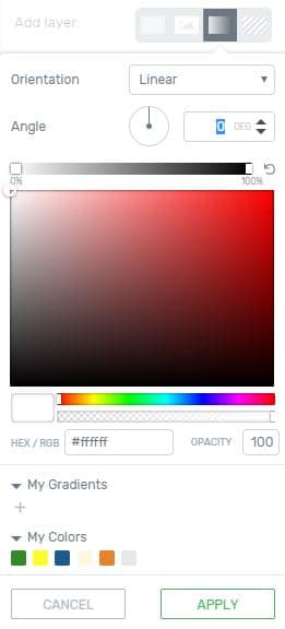 gradients
