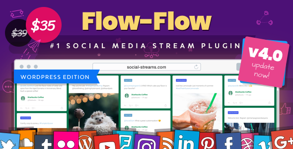 plugin social per WordPress
