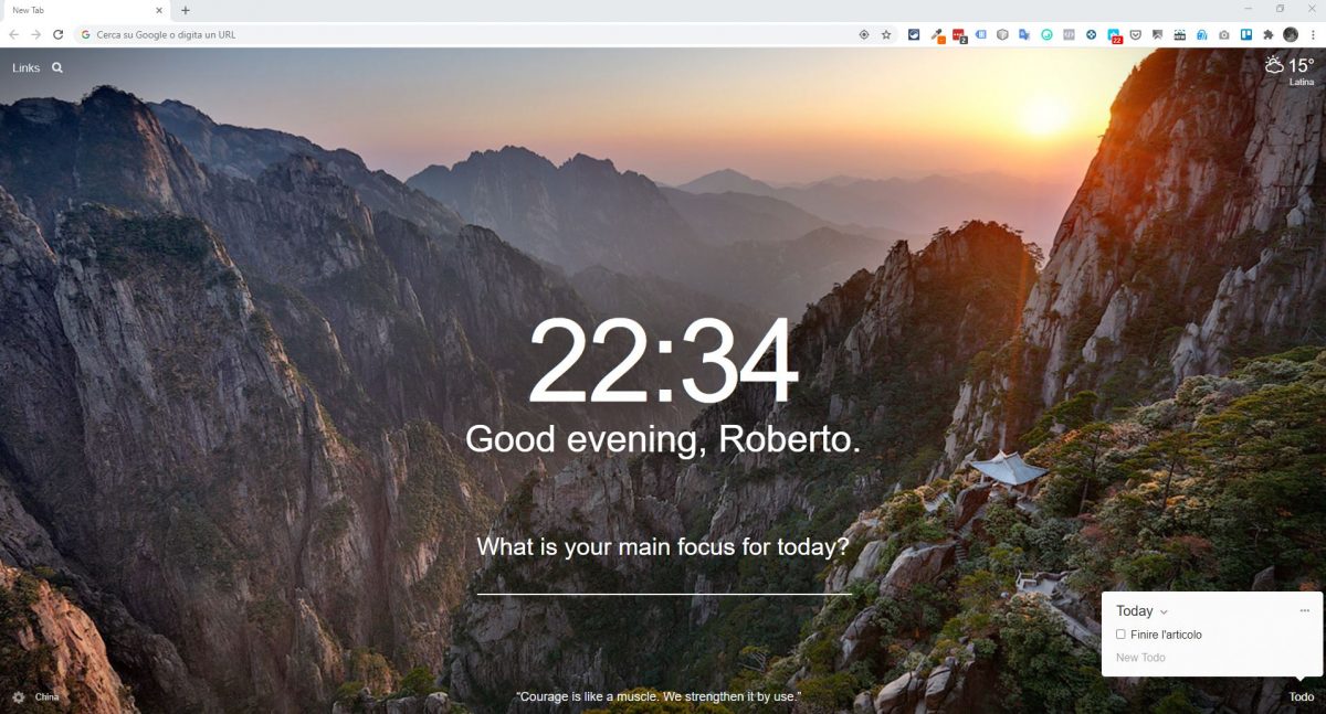 estensioni di Chrome
