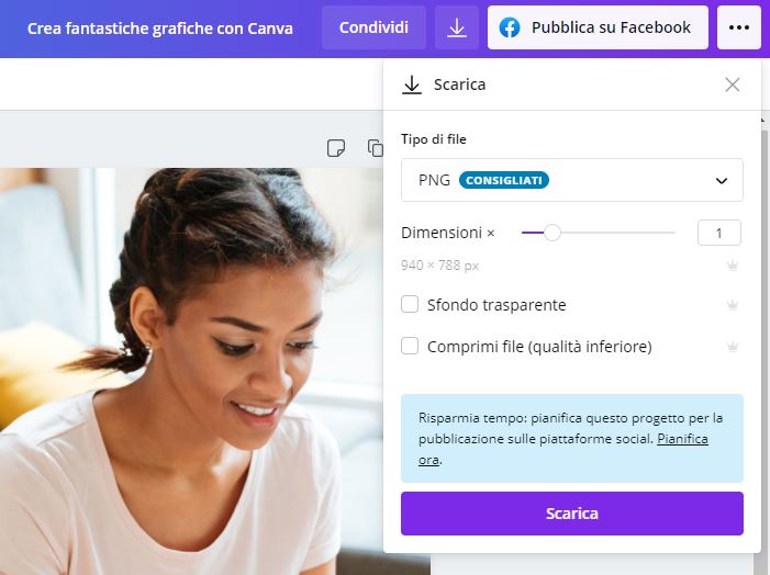 canva,grafiche personlizzate