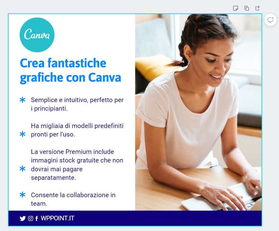 canva,grafiche personlizzate