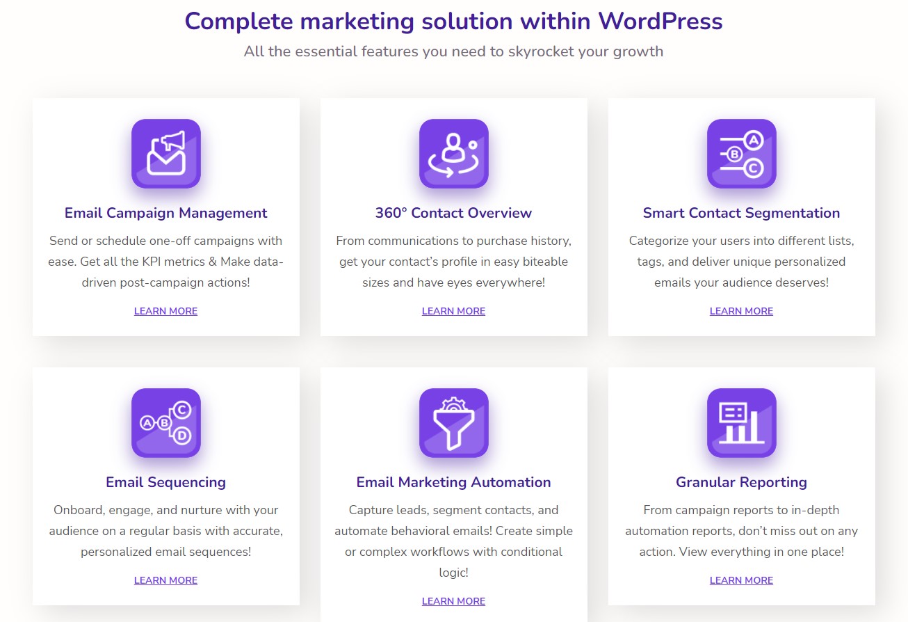 fluentCRM,mail marketing