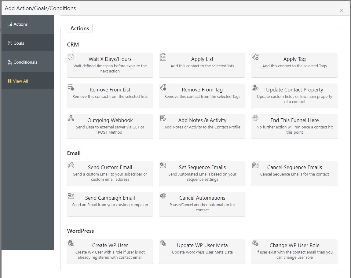 fluentCRM,mail marketing